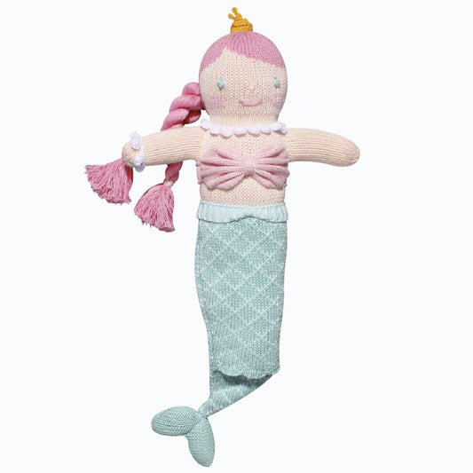 Zubels Hand-Knit Dolls - Marina the Walking Mermaid