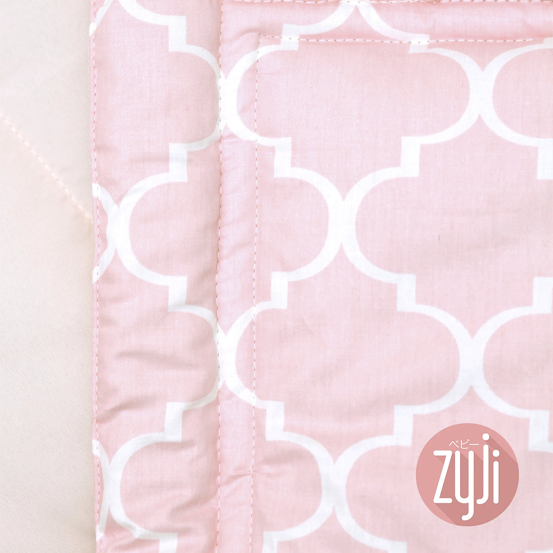 Zyji 4-Piece Bedding Set - Moroccan Light Pink