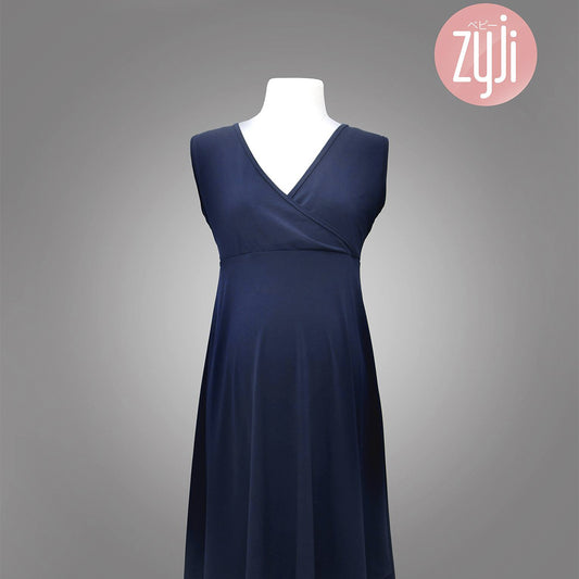 Zyji Nursing Dress Sleeveless