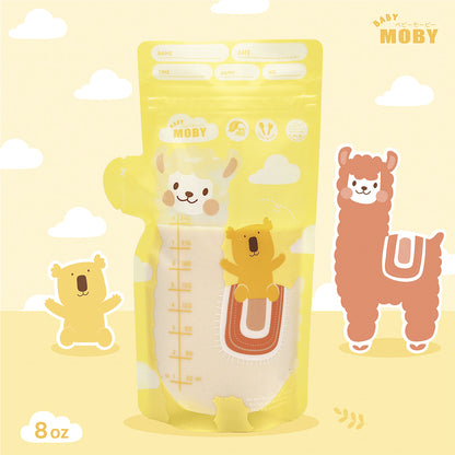 Baby Moby Breastmilk Storage Bags (8oz)