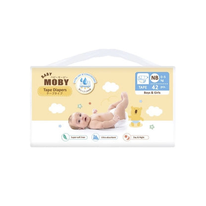 Baby Moby Tape Diapers