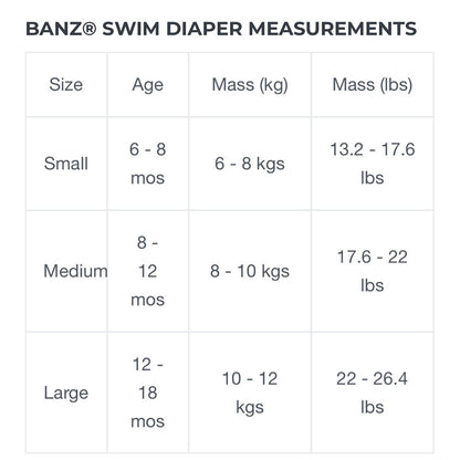 Banz Coolgardie Younger Girls Swim Nappy