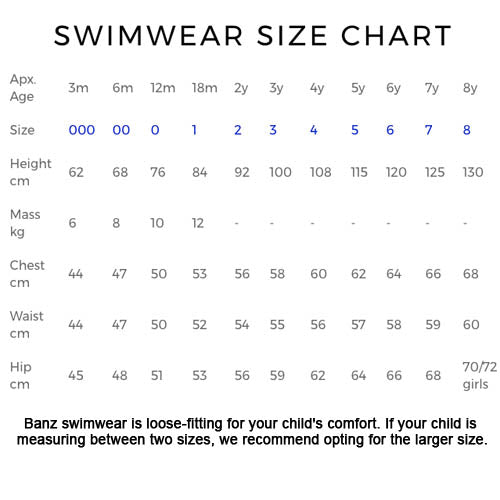 Banz Short Sleeve Swimsuit - Tropicana