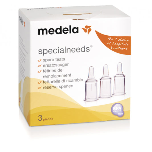 Medela Spare Teats to SpecialNeeds Feeder (3s)